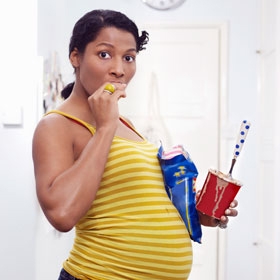 Вредная еда при беременности