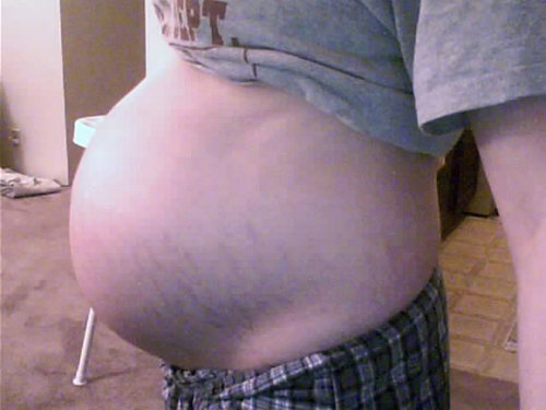 живот у беременной на 28 неделе беременности