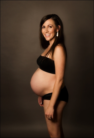 девушка на 30 неделе беременности