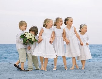 Детские свадебные наряды